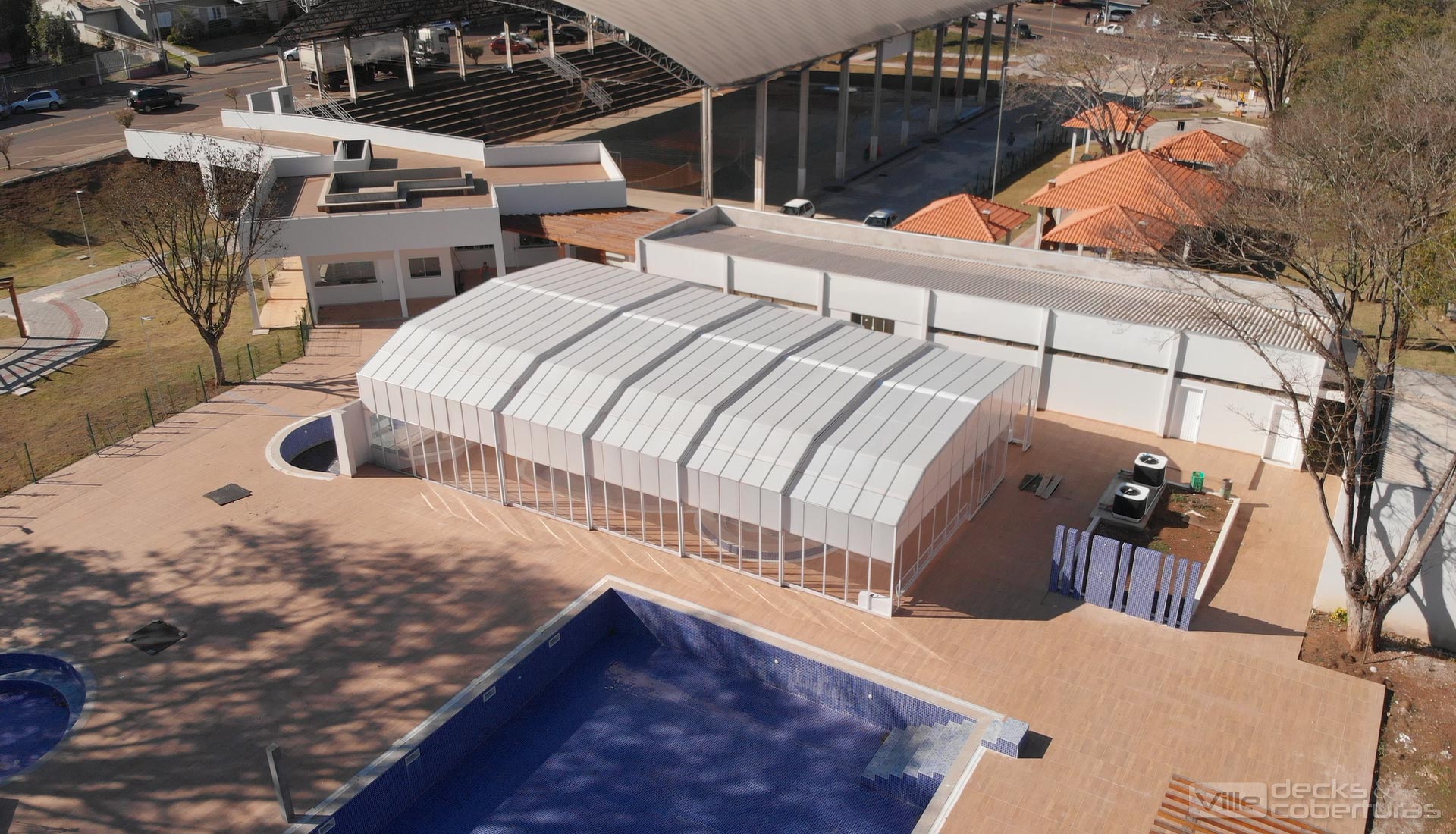 Cobertura Telescópica Retrátil Para Piscina